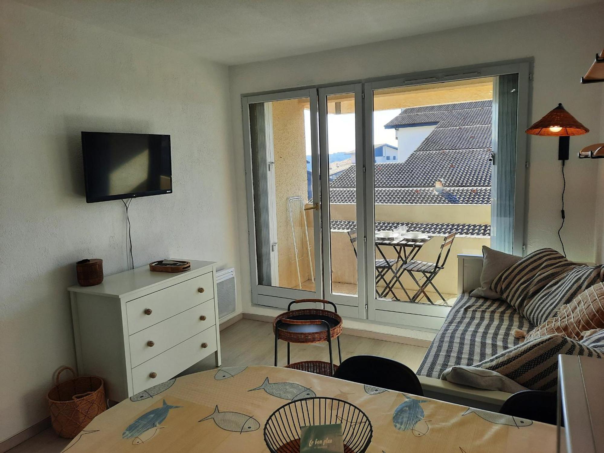 Studio Renove Seignosse, A 2 Min De La Plage, Balcon Sud, Proche Commerces Et Parc Aquatique - Fr-1-239-871 ภายนอก รูปภาพ